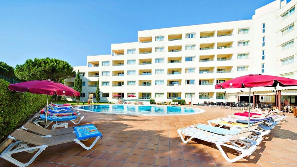 The Patio Suite Hotel Albufeira Dış mekan fotoğraf